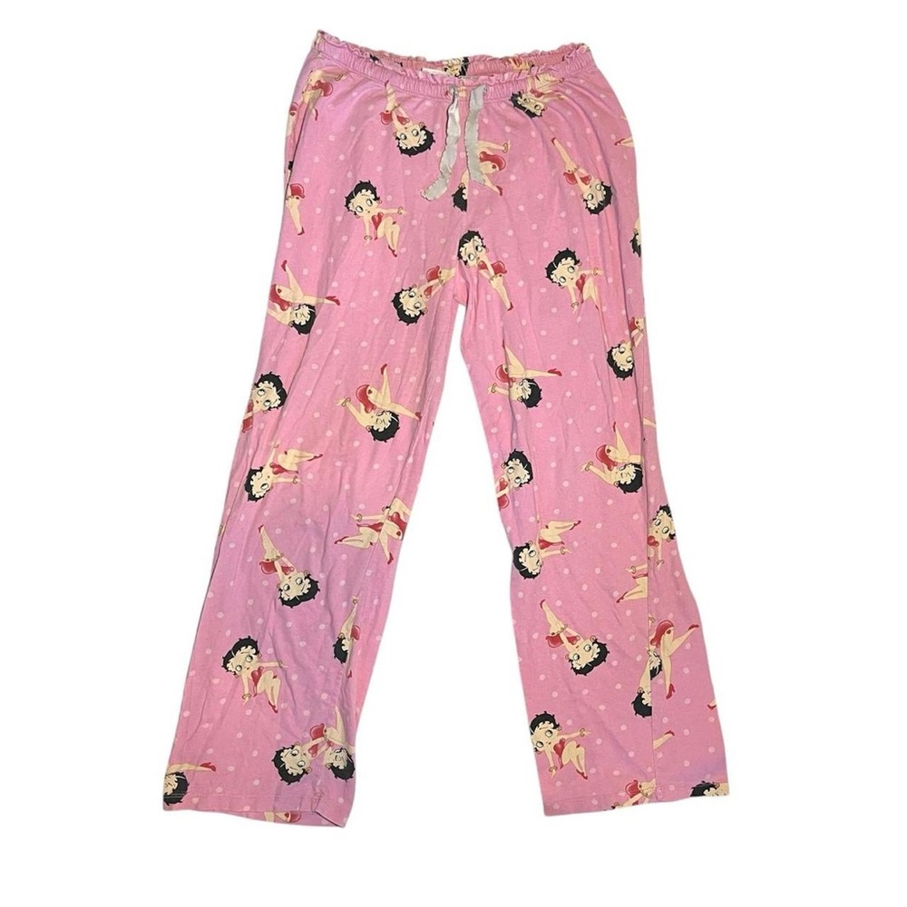 2000s Betty boop pajama bottoms ｡⋆ ౨ৎ˚
